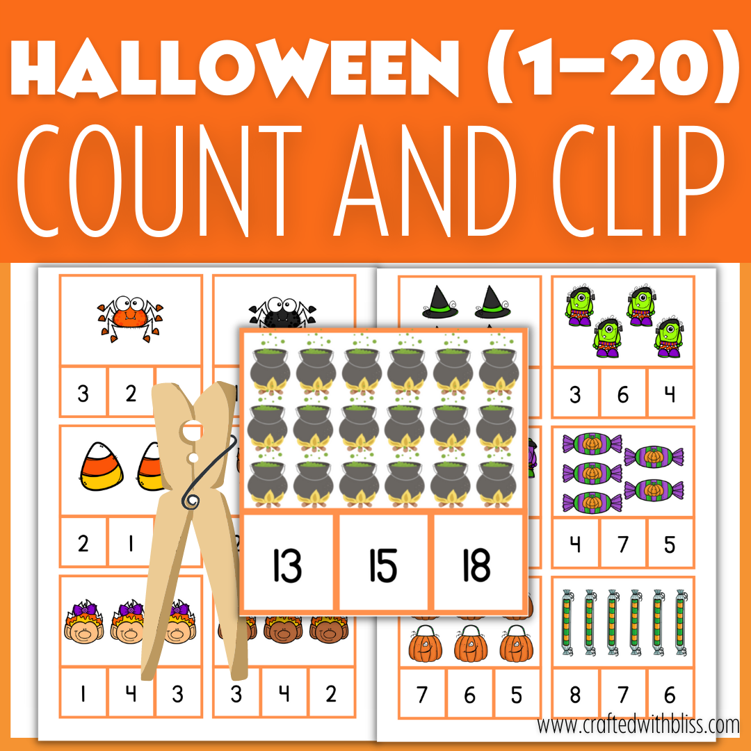 FREE Halloween Math Task Cards