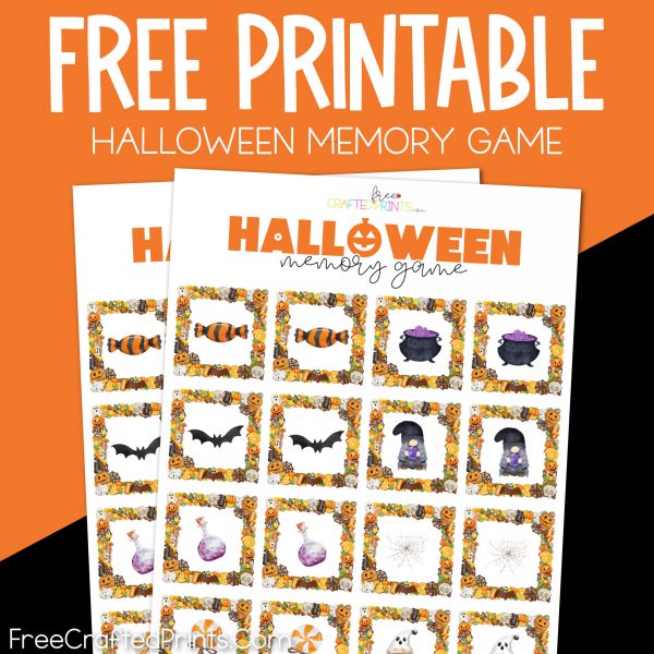10 FREE Halloween Games Printable For Kids
