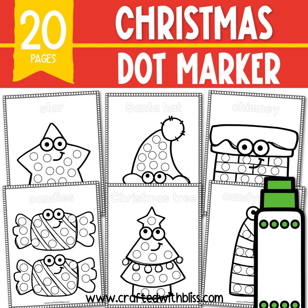 Free Christmas Dot Marker