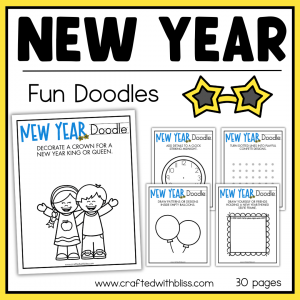 New Year Fun Doodles